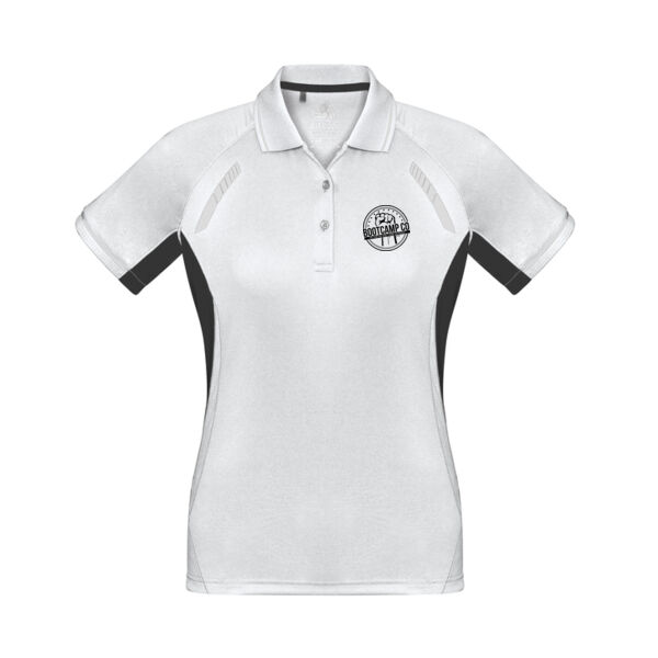 Womens White Coach Polo Thumbnail