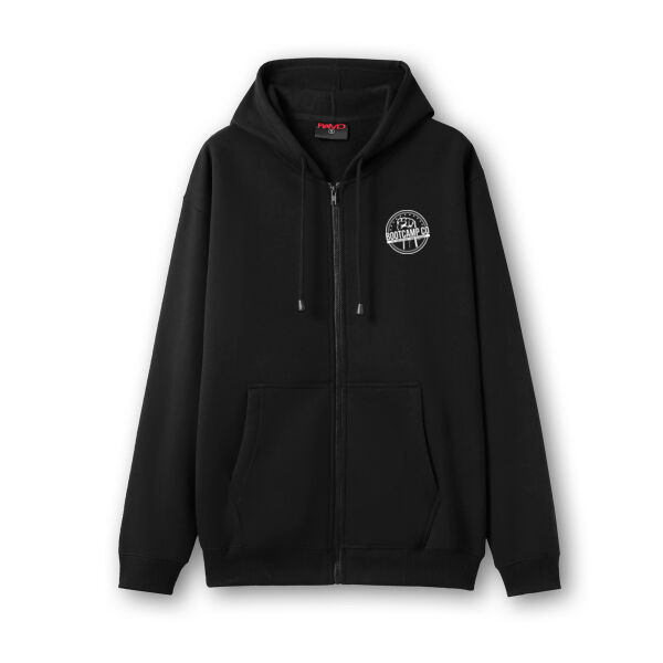 Relaxed Zip up Bootcamp Hoodie  Thumbnail